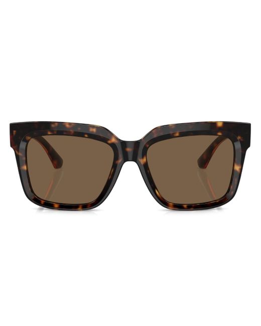Burberry tortoiseshell square-frame sunglasses