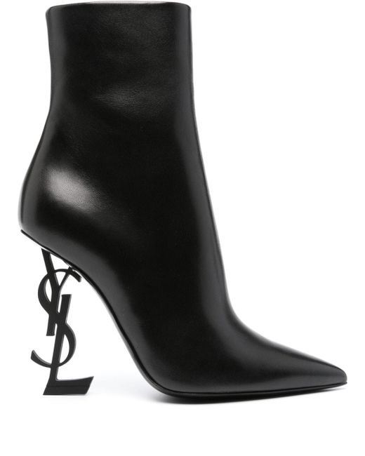Saint Laurent Opium 110mm pointed-toe ankle boots