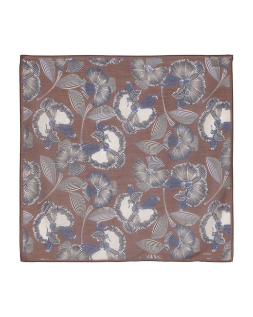 Lardini floral-print scarf