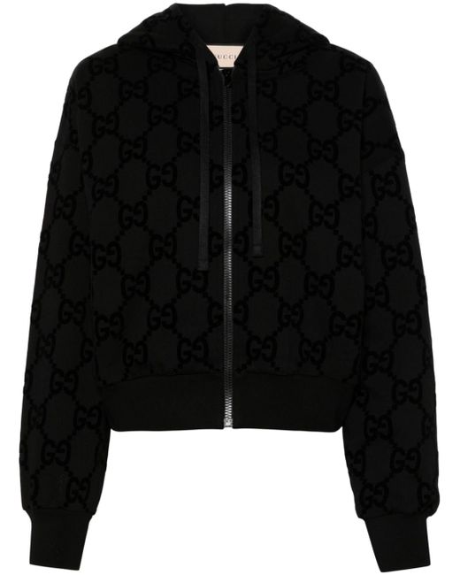 Gucci Interlocking G cropped hoodie