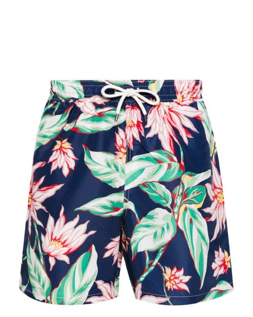 Polo Ralph Lauren Traveler floral-print swim shorts