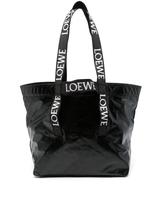 Loewe Fold Shopper leather bag