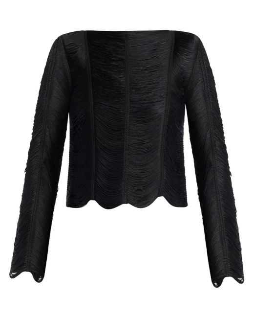 Tom Ford open-knit blouse