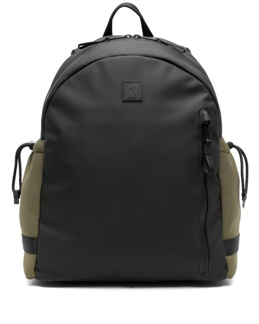 Liu •Jo raised-logo panelled backpack