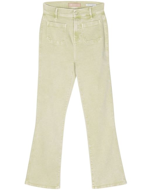 7 For All Mankind high-rise slim-kick jeans