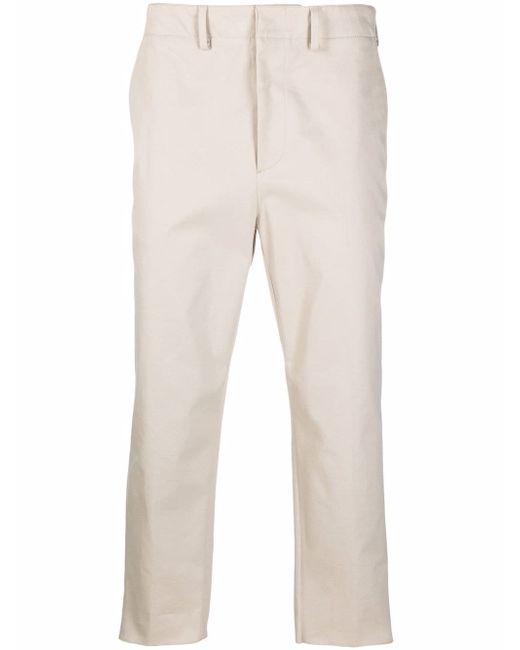 Fendi cropped straight-leg trousers