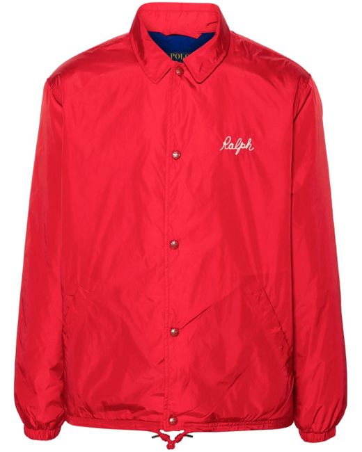 Polo Ralph Lauren classic-collar bomber jacket