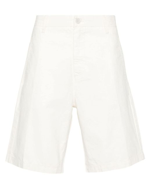 Boggi Milano slub-texture bermuda shorts