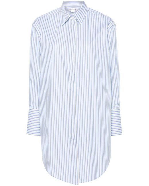 Victoria Beckham striped organic cotton shirt