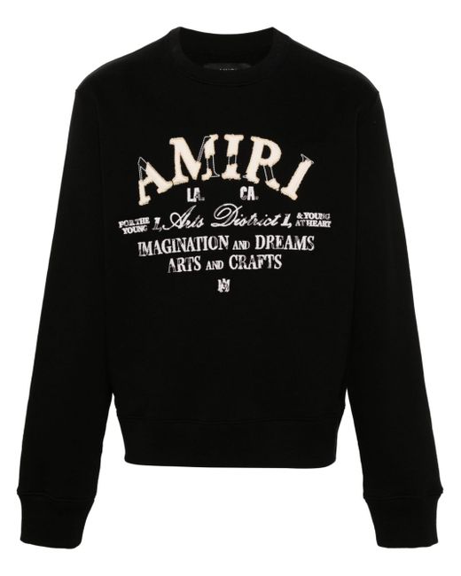 Amiri Distressed Arts District sweatshirt