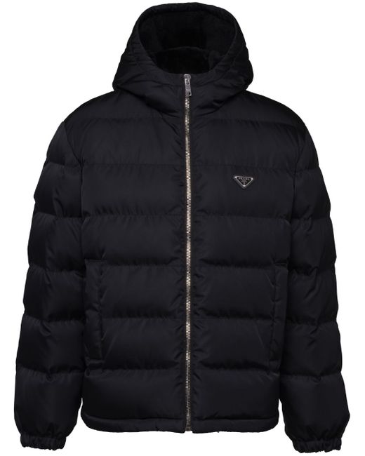 Prada Re-Nylon cropped down jacket