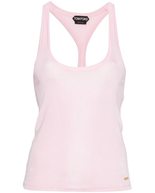 Tom Ford ribbed racerback top
