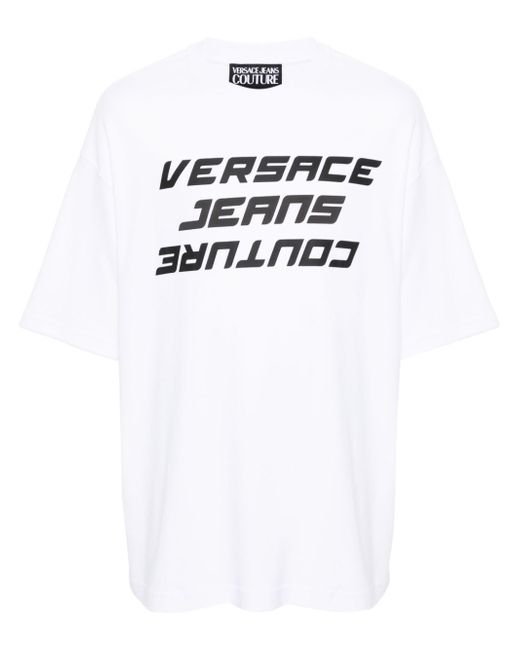 Versace Jeans Couture logo-stamp T-shirt