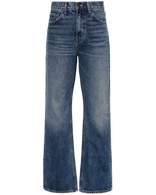 Nili Lotan high-rise straight-leg jeans