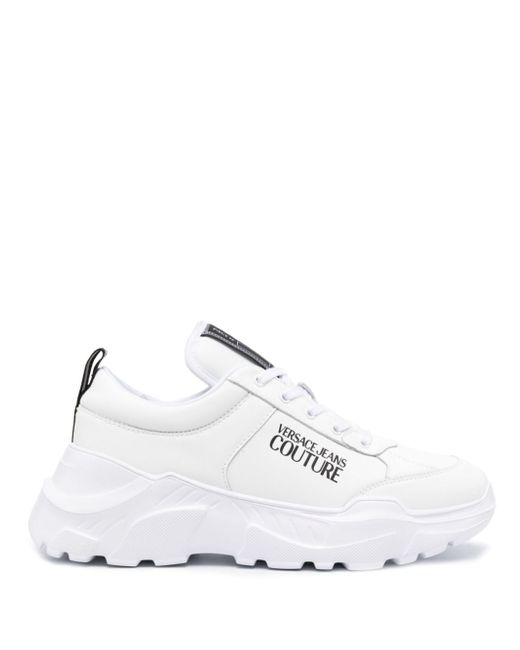 Versace Jeans Couture chunky leather sneakers