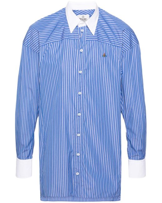 Vivienne Westwood striped cotton shirt