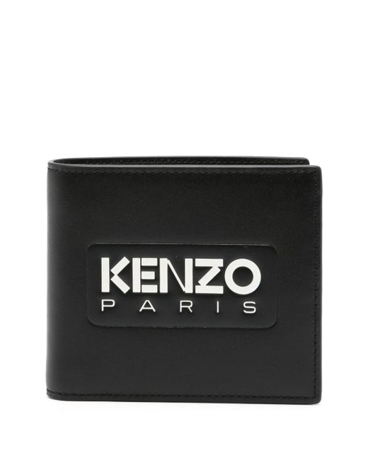 Kenzo logo-embossed leather wallet