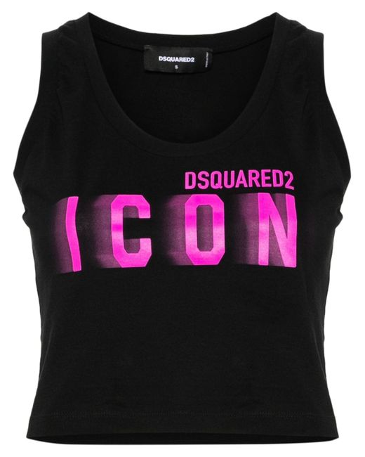 Dsquared2 logo-print tank top