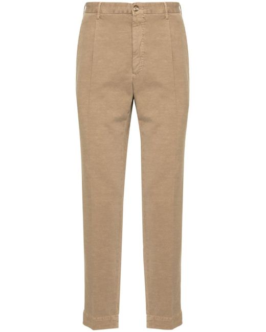 Incotex tailored tapered trousers