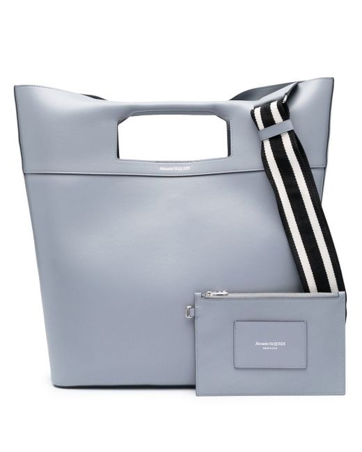 Alexander McQueen The Square leather tote