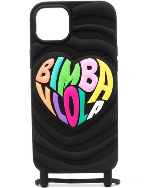 Bimba Y Lola logo-embossed iPhone 14 Plus case