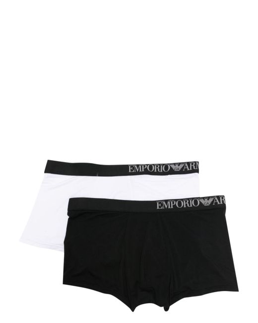 Emporio Armani logo-waistband boxer briefs set of two
