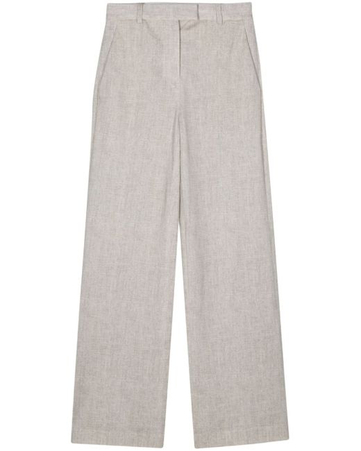 Circolo 1901 herringbone straight trousers