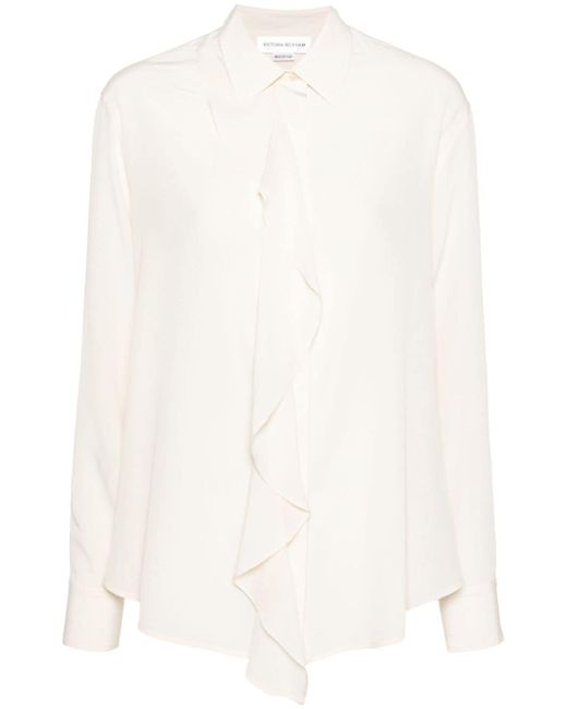Victoria Beckham ruffle-detail blouse