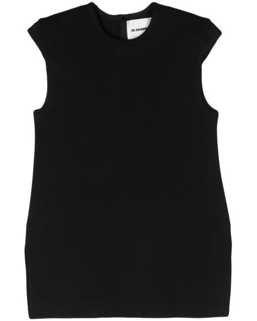 Jil Sander textured-finish sleeveless blouse