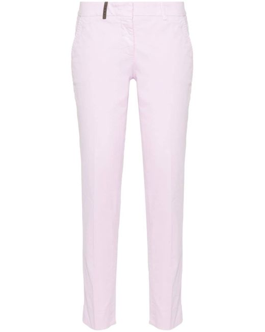 Peserico Iconic 4718 cigarette trousers