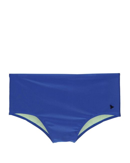 Amir Slama x Mahaslama logo-appliqué swim shorts
