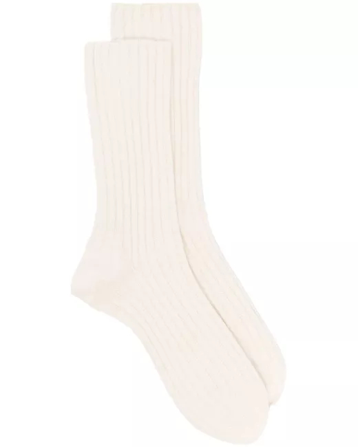 The Row ribbed-knit ankle socks