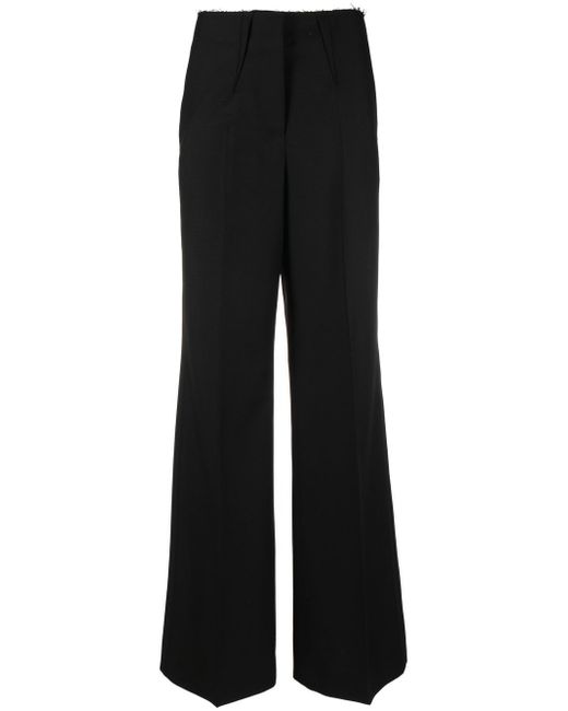 Givenchy high-waisted flare-leg trousers