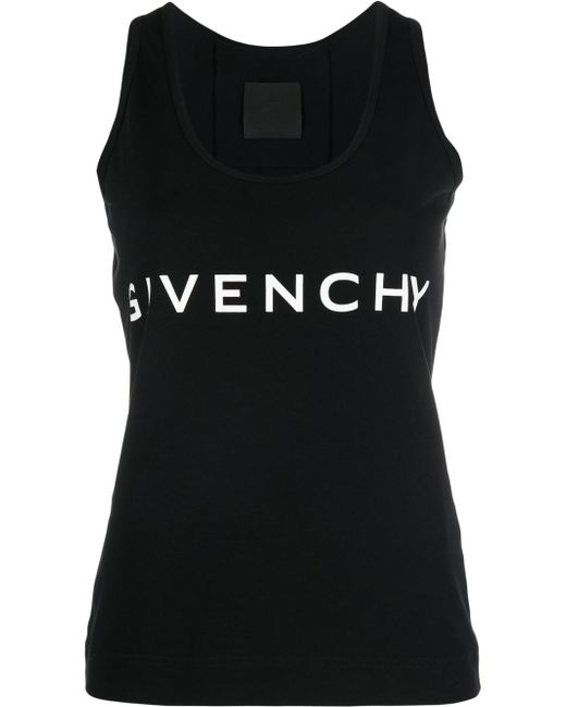 Givenchy logo-print sleeveless T-shirt