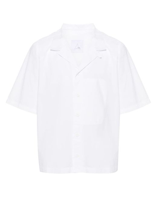 Roa camp-collar short-sleeve shirt