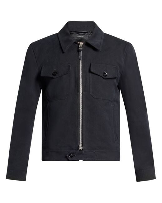 Tom Ford zip-up cotton jacket