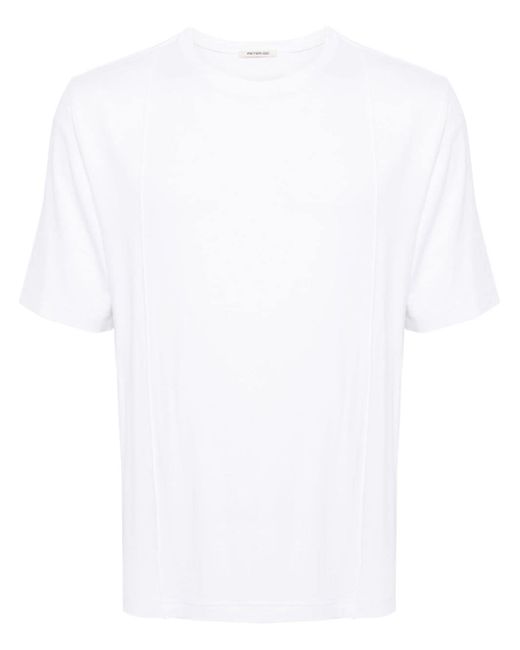 Peter Do pleat-detail cotton T-shirt