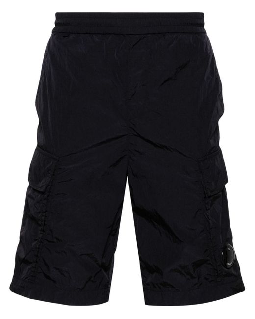 CP Company Chrome-R crinkled cargo shorts