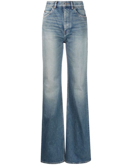 Saint Laurent high-waist flared jeans