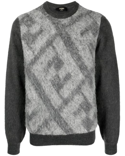 Fendi FF-motif knitted jumper
