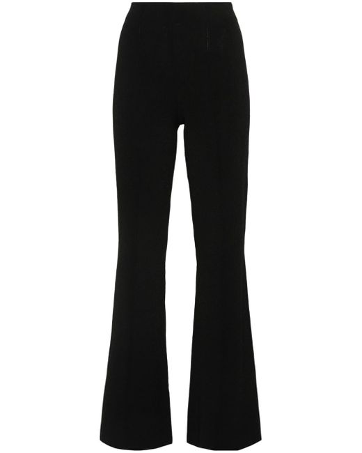Ermanno Scervino exposed-seam detail flared trousers