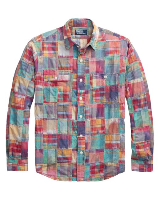 Polo Ralph Lauren patchwork shirt