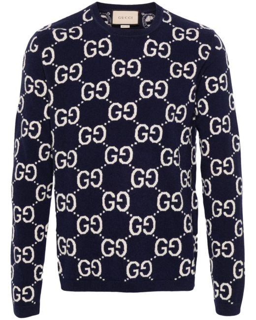 Gucci GG-jacquard jumper