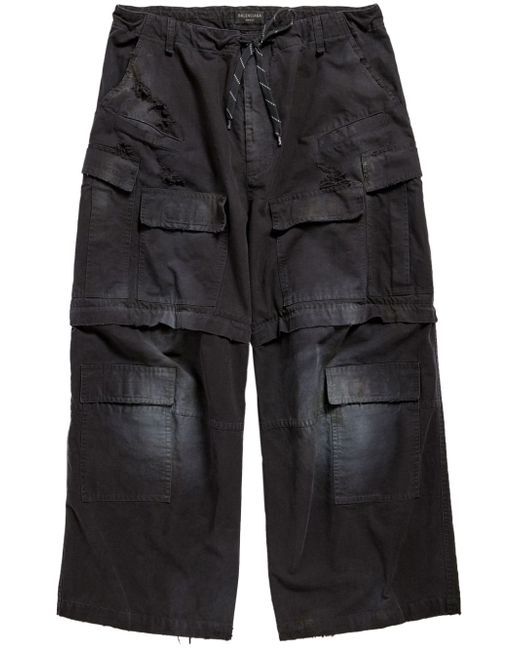 Balenciaga Large Cargo faded trousers