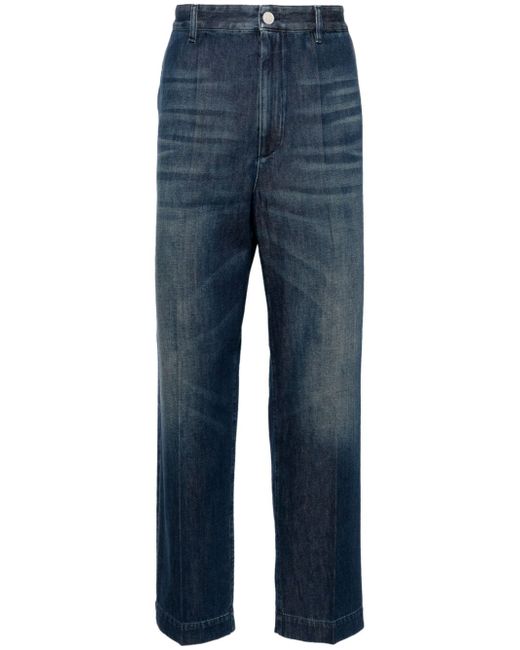 Valentino Garavani tapered-leg cotton jeans