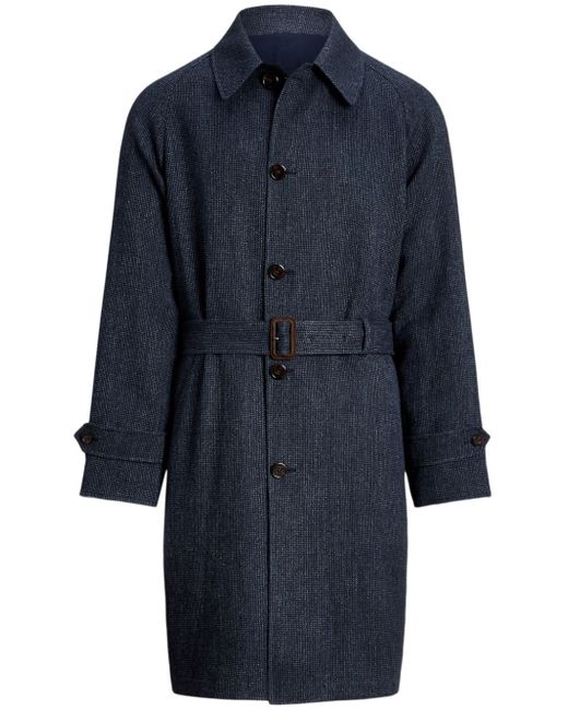 Polo Ralph Lauren pointed-flat collar button-fastening trench coat