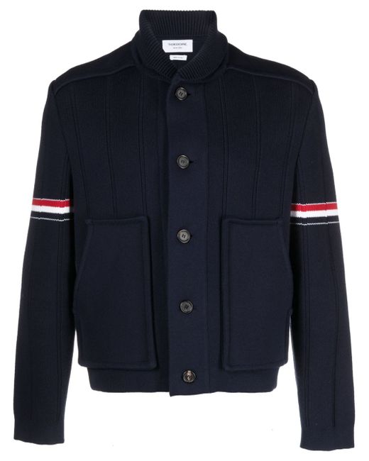 Thom Browne single-breasted button-fastening coat