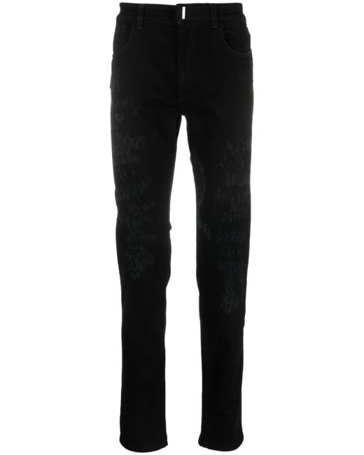 Givenchy mid-rise straight-leg jeans