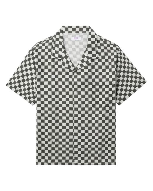 Erl checked short-sleeve shirt