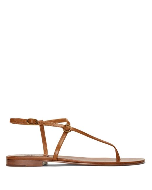 Polo Ralph Lauren buckle-fastened leather sandals